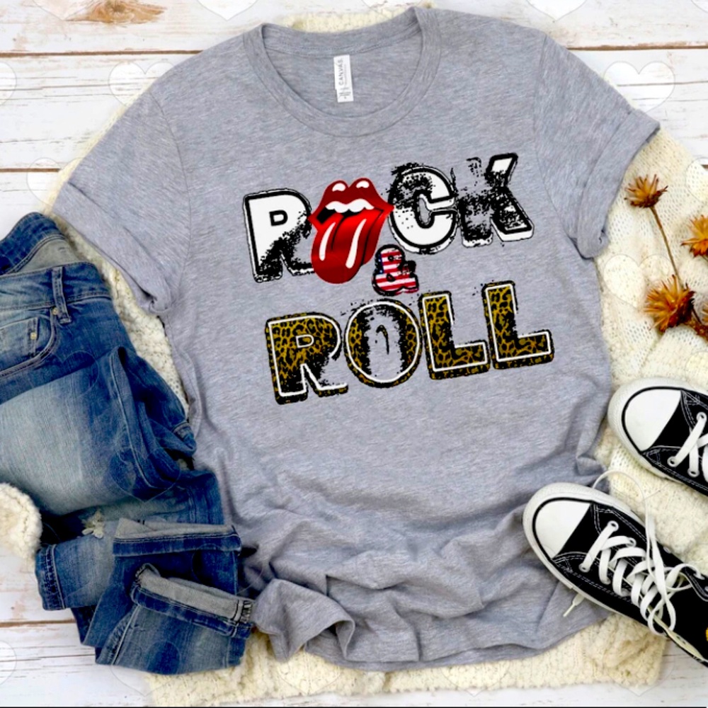 Rock and Roll Graphic Tee